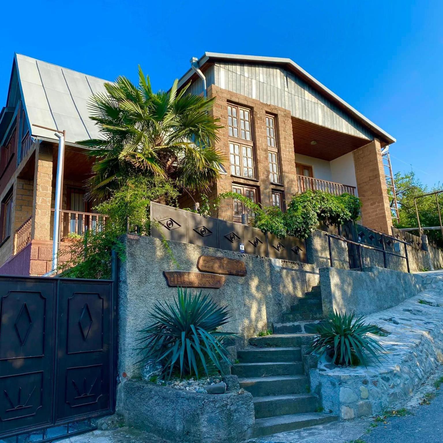 Hotel Eco House Sabero Akhmeta Exterior foto